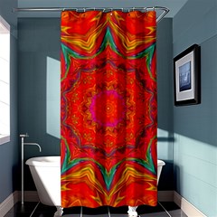 Background Pattern Surface Texture Shower Curtain 36  X 72  (stall)  by Wegoenart