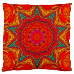 Background Pattern Surface Texture Large Cushion Case (one Side) by Wegoenart