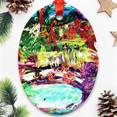 Southern California 1 1 Ornament (oval) by bestdesignintheworld