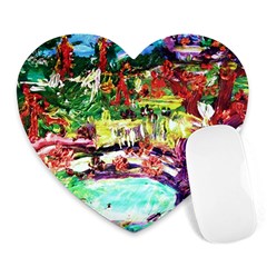 Southern California 1 1 Heart Mousepads by bestdesignintheworld