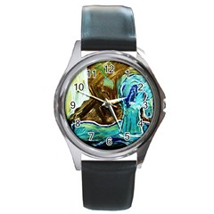 Horsy Round Metal Watch by bestdesignintheworld