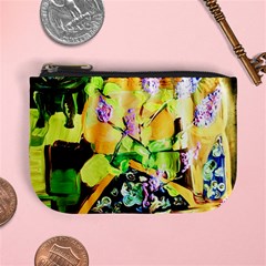 Lilac On A Counter Top 1 Mini Coin Purse by bestdesignintheworld