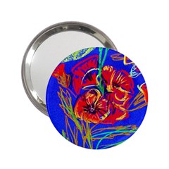 Poppies 2 25  Handbag Mirrors by bestdesignintheworld