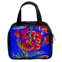 Poppies Classic Handbag (two Sides) by bestdesignintheworld