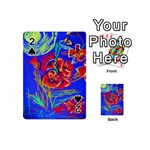 Poppies Playing Cards 54 Designs (Mini) Front - Spade2