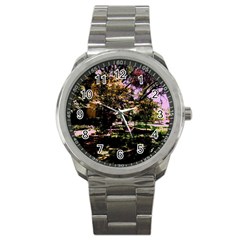 Hot Day In Dallas 3 Sport Metal Watch by bestdesignintheworld