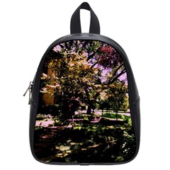 Hot Day In Dallas 3 School Bag (small) by bestdesignintheworld