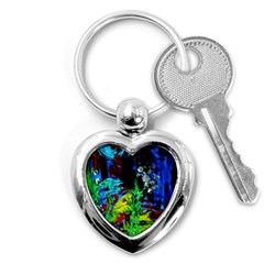 Night 1 1 Key Chain (heart) by bestdesignintheworld