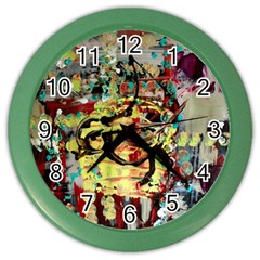 Little Bird 1 1 Color Wall Clock