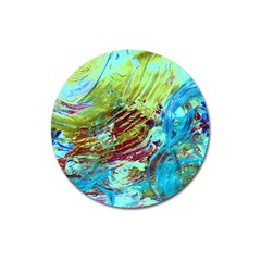 June Gloom 12 Magnet 3  (round) by bestdesignintheworld