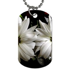 Daisies Dog Tag (one Side) by bestdesignintheworld