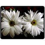 Daisies Double Sided Fleece Blanket (Large)  80 x60  Blanket Front