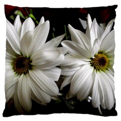 Daisies Large Flano Cushion Case (two Sides) by bestdesignintheworld