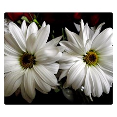 Daisies Double Sided Flano Blanket (small)  by bestdesignintheworld