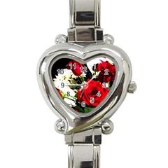 Roses 1 1 Heart Italian Charm Watch by bestdesignintheworld