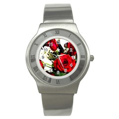 Roses 1 1 Stainless Steel Watch by bestdesignintheworld