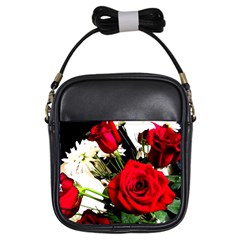 Roses 1 1 Girls Sling Bag by bestdesignintheworld