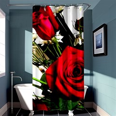 Roses 1 1 Shower Curtain 36  X 72  (stall)  by bestdesignintheworld