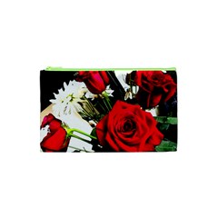 Roses 1 1 Cosmetic Bag (xs) by bestdesignintheworld