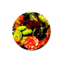 Flowers 1 1 Magnet 3  (round) by bestdesignintheworld