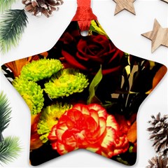 Flowers 1 1 Star Ornament (two Sides) by bestdesignintheworld