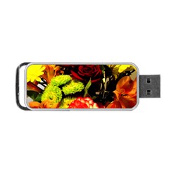 Flowers 1 1 Portable Usb Flash (one Side) by bestdesignintheworld