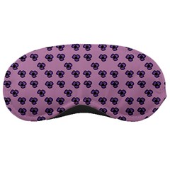 Pansies Pink Pattern Sleeping Mask by snowwhitegirl