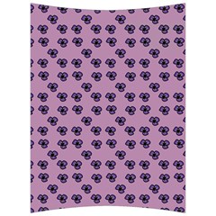 Pansies Pink Pattern Back Support Cushion by snowwhitegirl