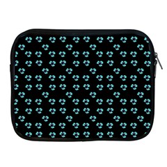 Aqua Pansies Apple Ipad 2/3/4 Zipper Cases by snowwhitegirl