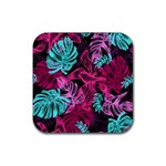 Leaves Rubber Coaster (Square)  Front