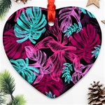 Leaves Heart Ornament (Two Sides) Front