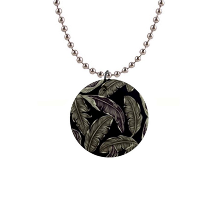 Jungle 1  Button Necklace