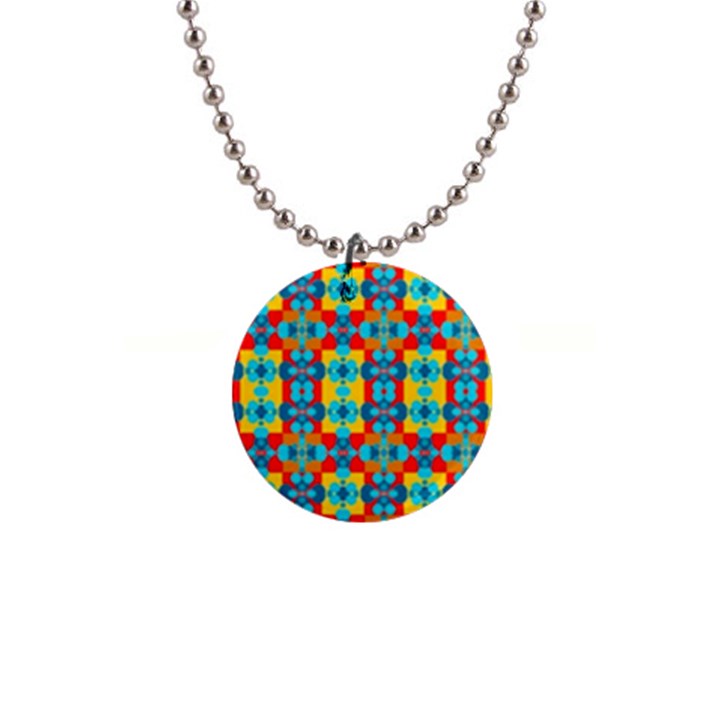 Pop Art  1  Button Necklace