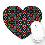 Pattern  Heart Mousepads Front