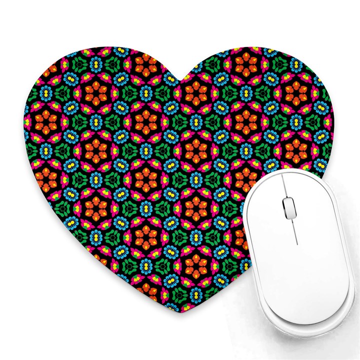 Pattern  Heart Mousepads