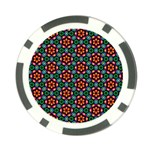 Pattern  Poker Chip Card Guard (10 pack) Back