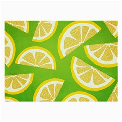 Lemon Fruit Healthy Fruits Food Large Glasses Cloth by Wegoenart