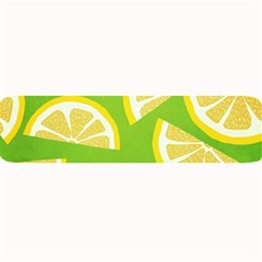 Lemon Fruit Healthy Fruits Food Large Bar Mats by Wegoenart