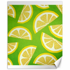 Lemon Fruit Healthy Fruits Food Canvas 11  X 14  by Wegoenart