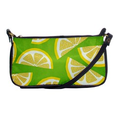 Lemon Fruit Healthy Fruits Food Shoulder Clutch Bag by Wegoenart