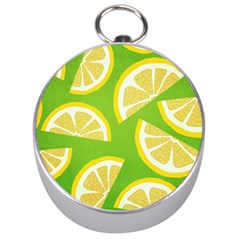 Lemon Fruit Healthy Fruits Food Silver Compasses by Wegoenart