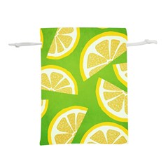 Lemon Fruit Healthy Fruits Food Lightweight Drawstring Pouch (l) by Wegoenart