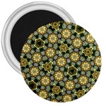 Pattern Background Texture Design 3  Magnets Front