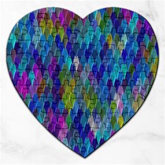 Background  Jigsaw Puzzle (Heart)