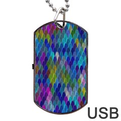 Background  Dog Tag Usb Flash (one Side) by Sobalvarro