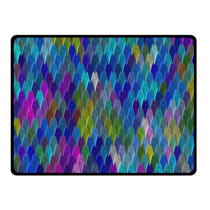 Background  Double Sided Fleece Blanket (Small) 