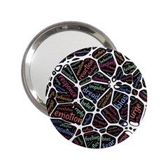 Mental Human Experience Mindset 2 25  Handbag Mirrors by Wegoenart