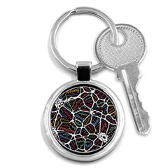 Mental Human Experience Mindset Key Chain (round) by Wegoenart