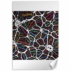 Mental Human Experience Mindset Canvas 24  X 36  by Wegoenart