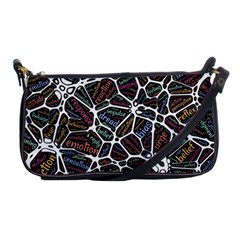 Mental Human Experience Mindset Shoulder Clutch Bag by Wegoenart